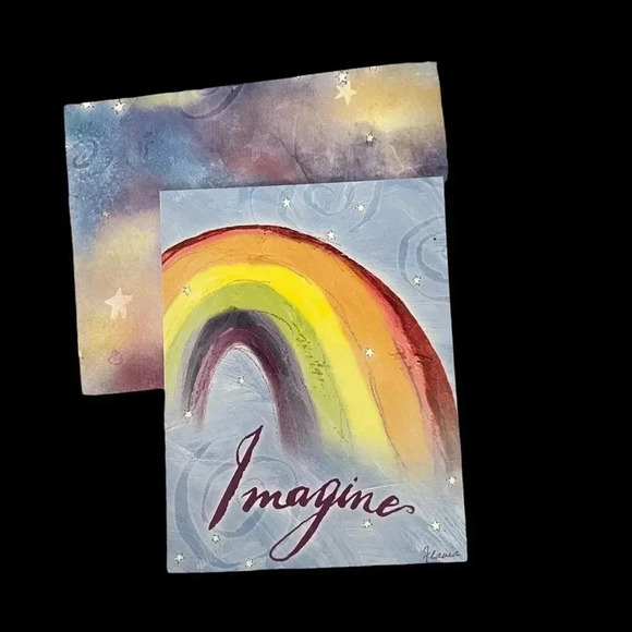 NOS Variety SIX PACK Leanin' Tree Unused Vintage Notecards Love Friend Inspiring - Picture 10 of 12